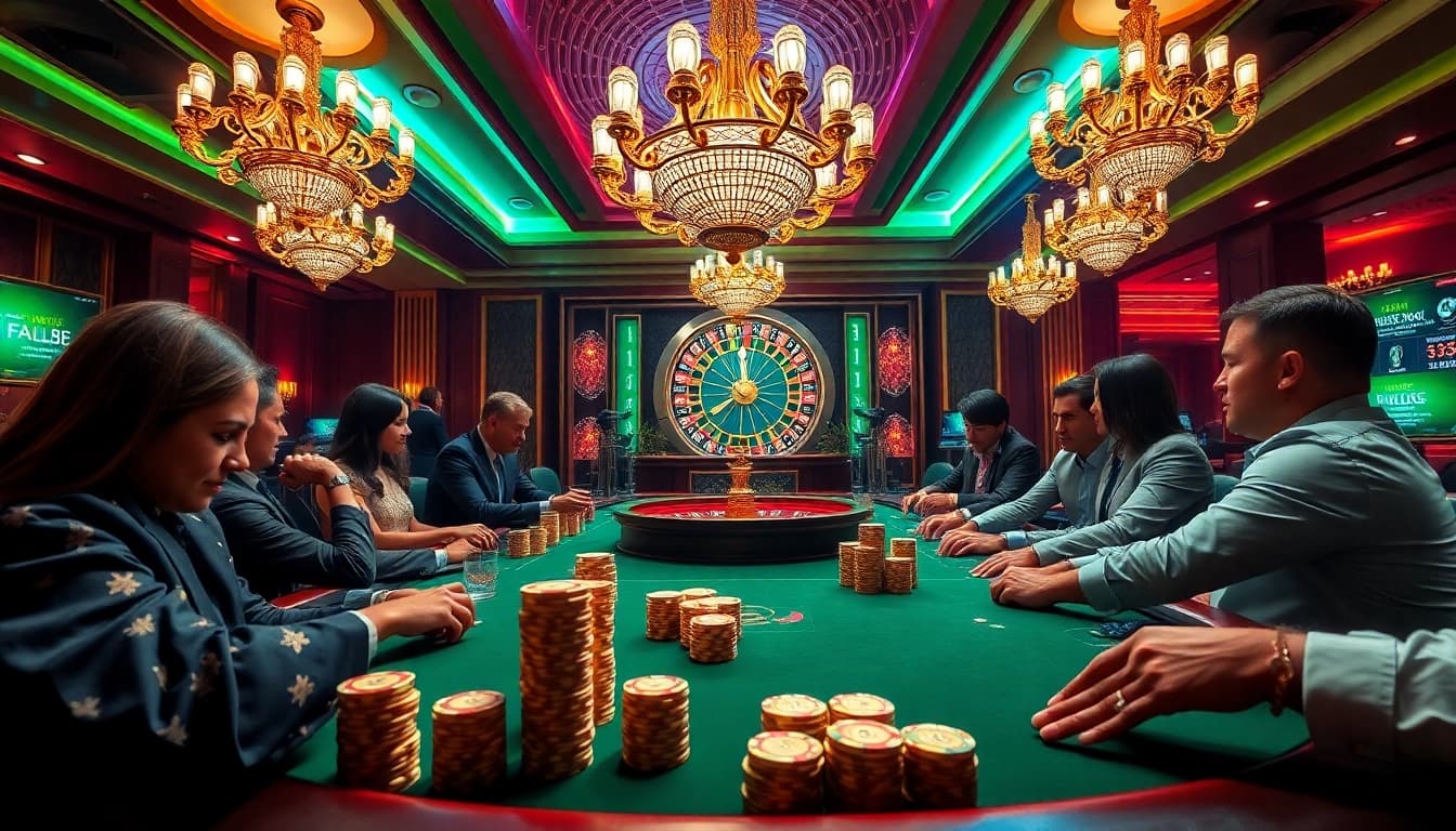 Experience the thrill of competitive poker at https://fabet3.com/, featuring vibrant casino ambiance and engaging gameplay.