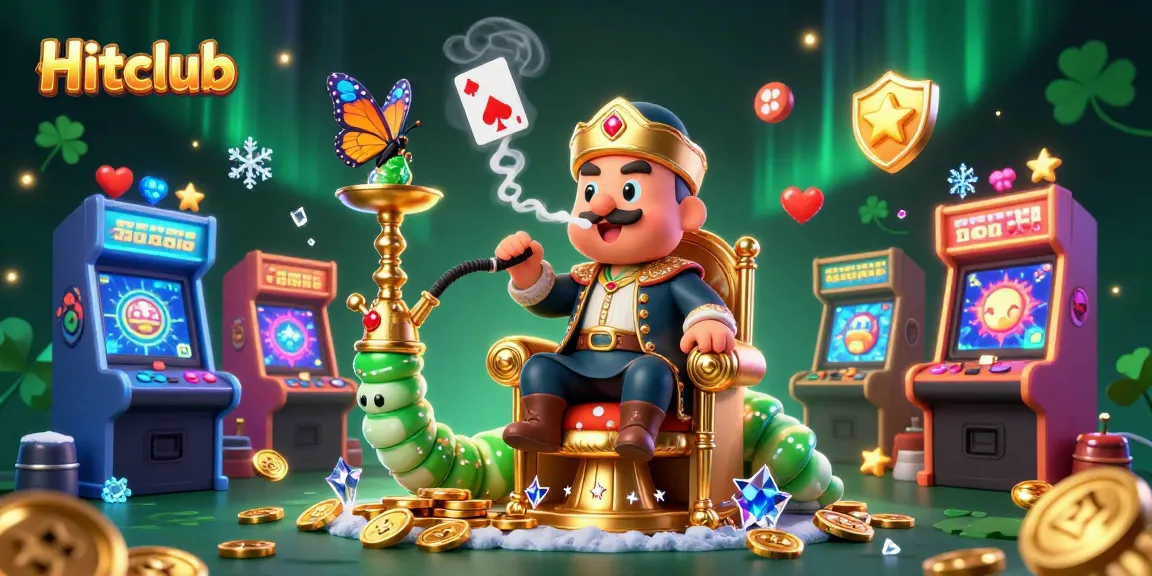 Hitclub showcases exciting gaming moments with vibrant characters and elements in a visually rich casino scene.