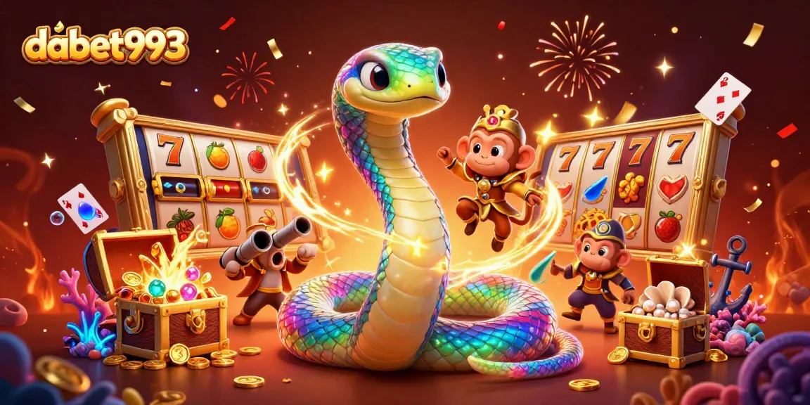 Experience thrills with the vibrant dabet993 casino illustration showcasing dynamic gameplay elements.