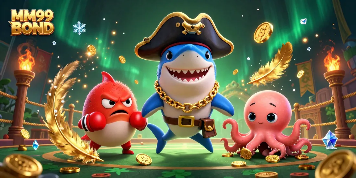 Engage in thrilling action with MM99 BOND's vibrant sports betting scene featuring dynamic characters and elements.