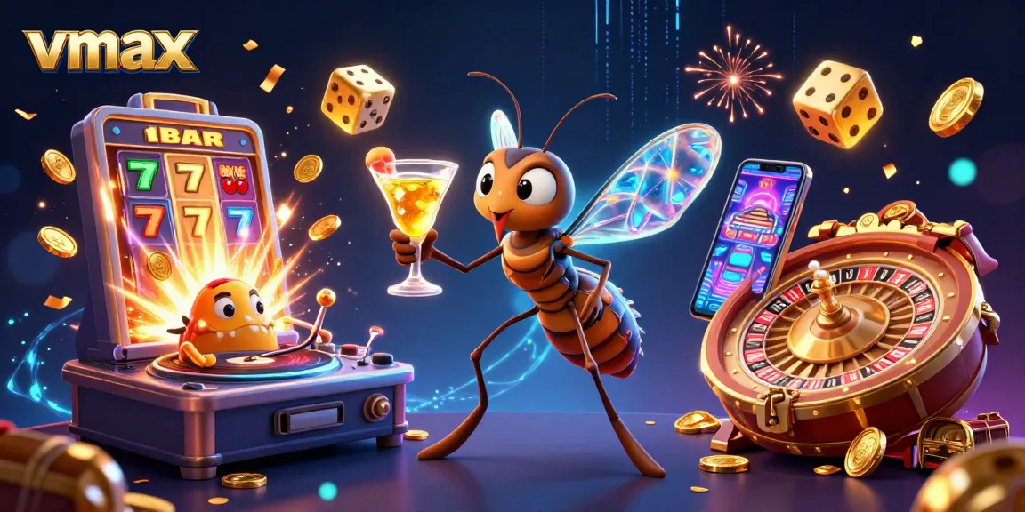 Experience the thrill of vmax casino games with vibrant characters and jackpot excitement.