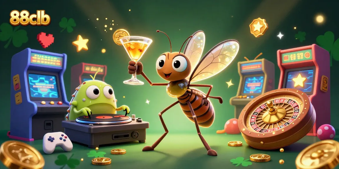 Experience the thrilling 88clb casino mascot engaging players with vibrant gaming elements.
