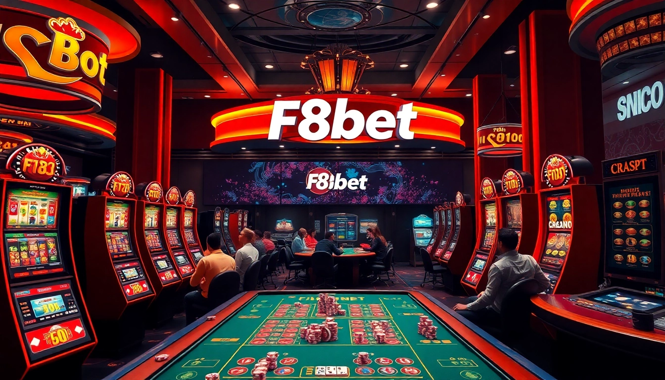 Experience the thrill of online gambling at F8bet com with immersive casino action.