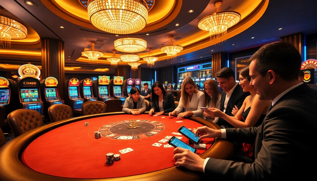 Engage with CM88's thrilling casino atmosphere featuring poker, slots, and roulette action.