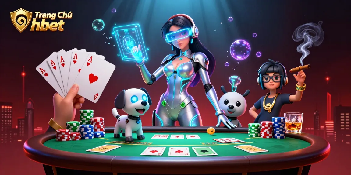 Engage in thrilling gameplay at Trang Chủ hbet with our innovative casino interface and robot companion.