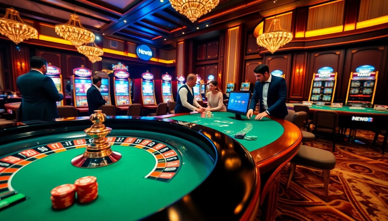 Experience the excitement of link new88 with vibrant casino games and betting action.