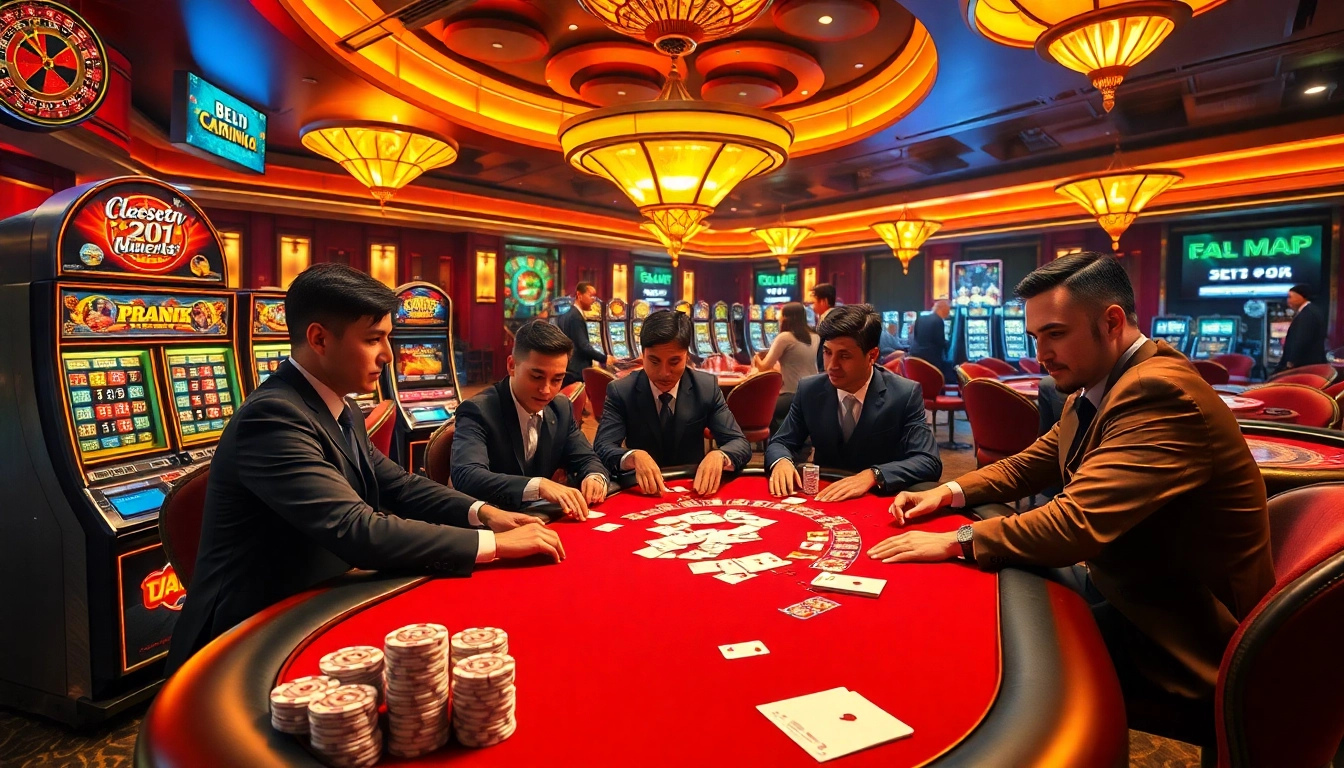 Experience the excitement of BDTK66 poker strategies at a luxurious casino table.