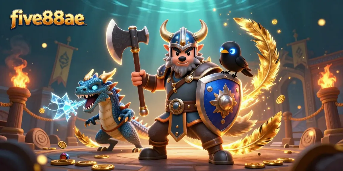 Experience thrilling gameplay at five88ae with engaging characters in a vibrant casino scene.