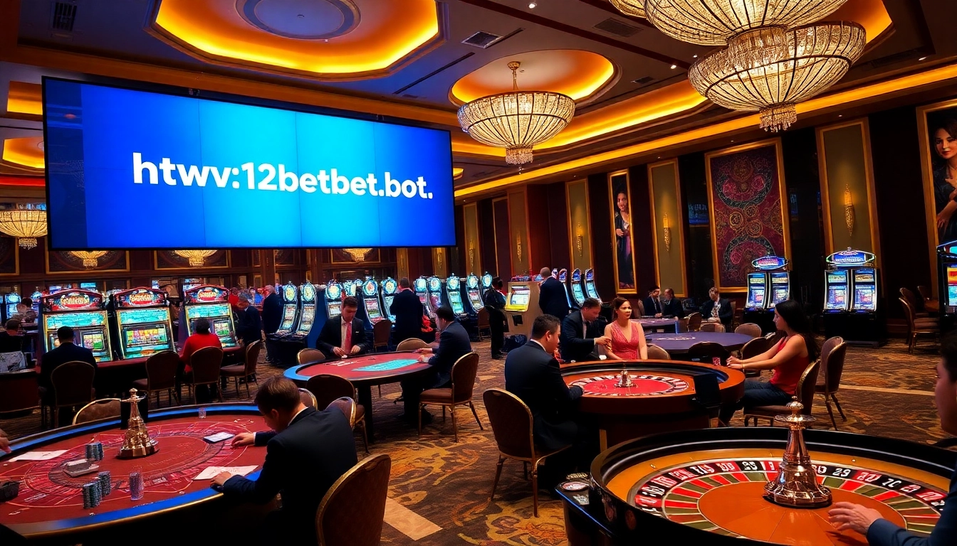 Step into the excitement of https://12bett.bot/ with vibrant casino tables and engaging gameplay.