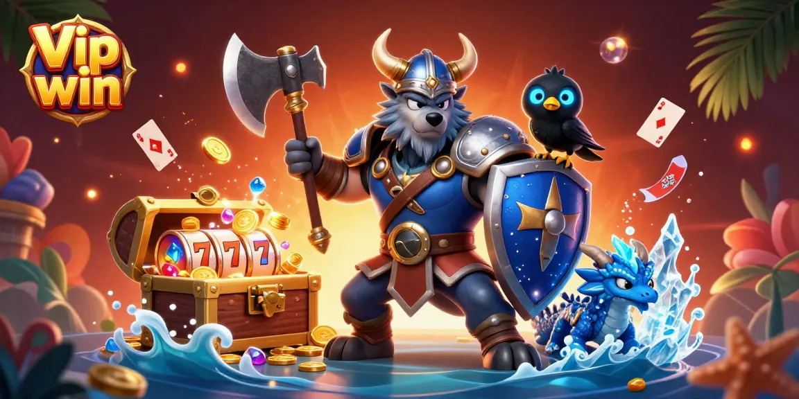 Experience the thrill of Vip win with dynamic slots and heroic characters in an enchanted gaming world.